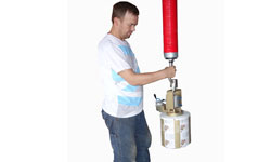 Coil-vacuum-tube-lifter