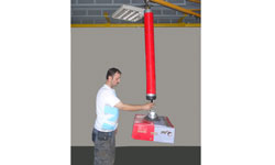 Vacuum-tube-lifter-handling-paper-sacks