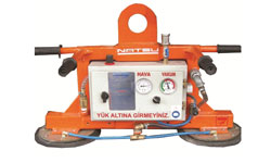 dry pump, valve unit, valve technology, Venturi, quadruple-head gripper, wall-mounted slewing crane, suction cups, vacuum cups, vacuum switch, vacuum hose