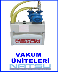 vakum pompaları ve vakum üniteleri