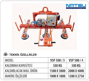 vakumla sac kaldırma ve taşıma sistemleri